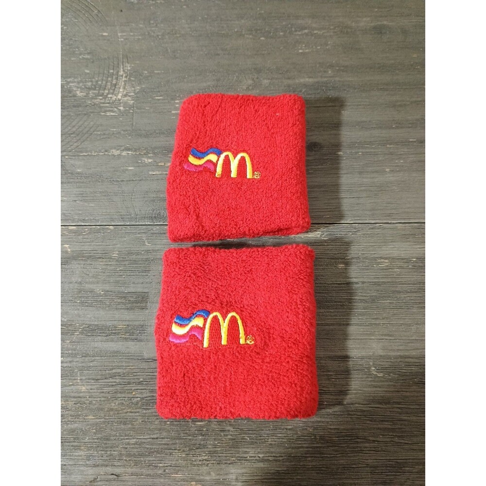 McDonald's Logo 2012 Wristband Pair Red